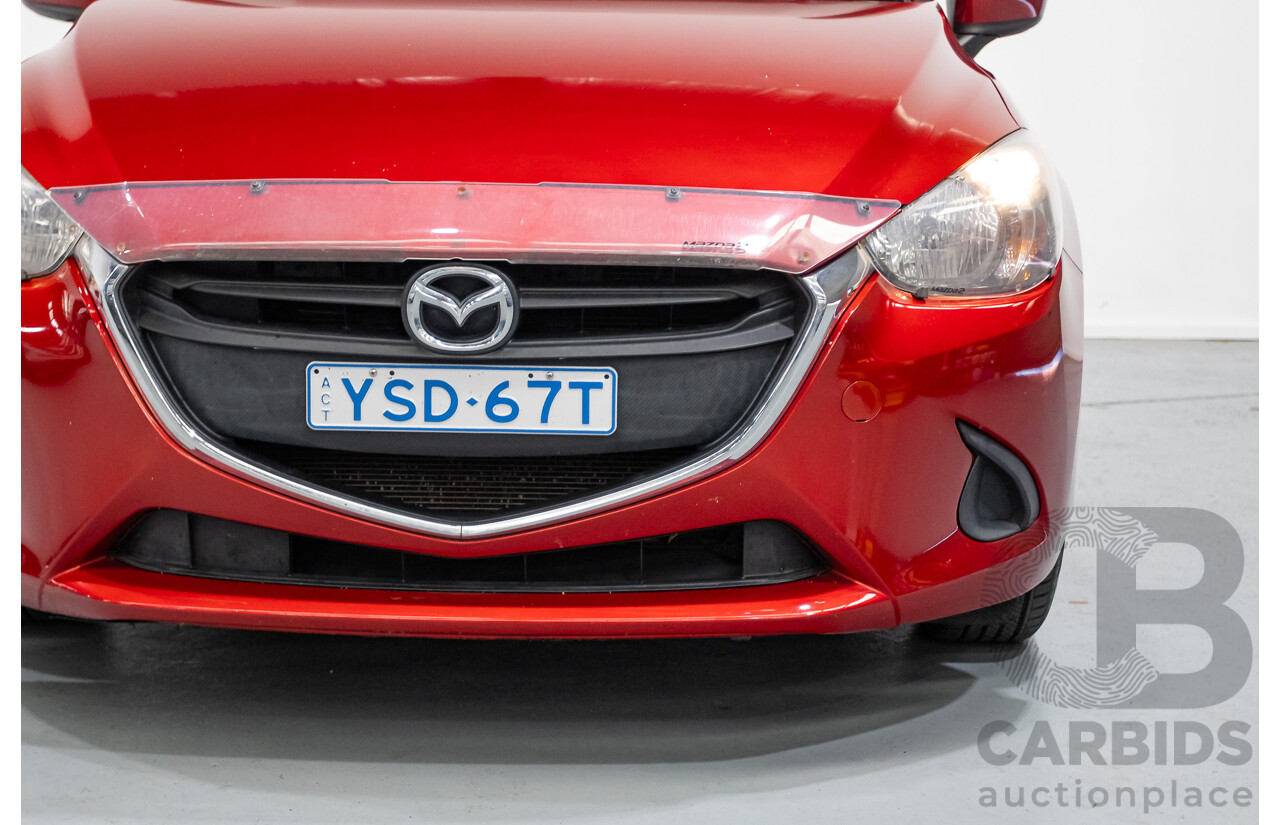 05/2015 Mazda Mazda2 NEO DJ 5D Hatchback Soul Red 1.5L