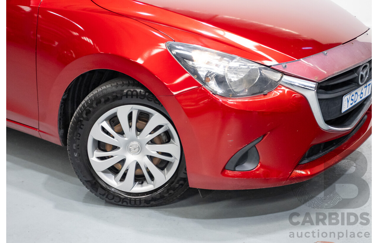 05/2015 Mazda Mazda2 NEO DJ 5D Hatchback Soul Red 1.5L