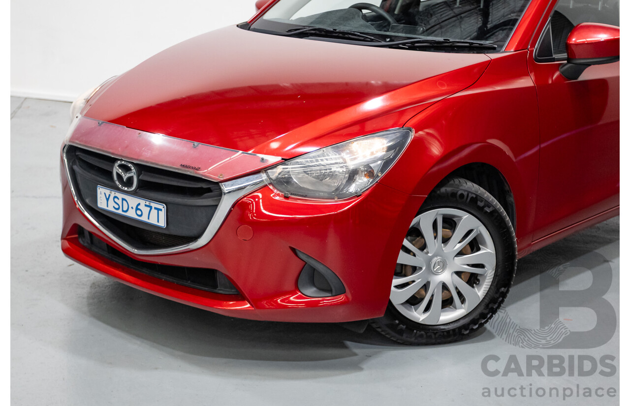 05/2015 Mazda Mazda2 NEO DJ 5D Hatchback Soul Red 1.5L