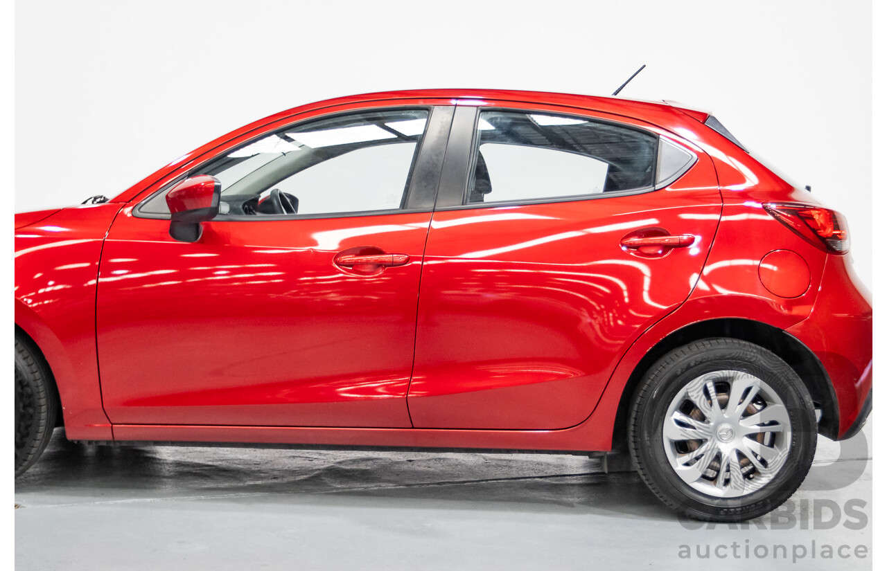 05/2015 Mazda Mazda2 NEO DJ 5D Hatchback Soul Red 1.5L