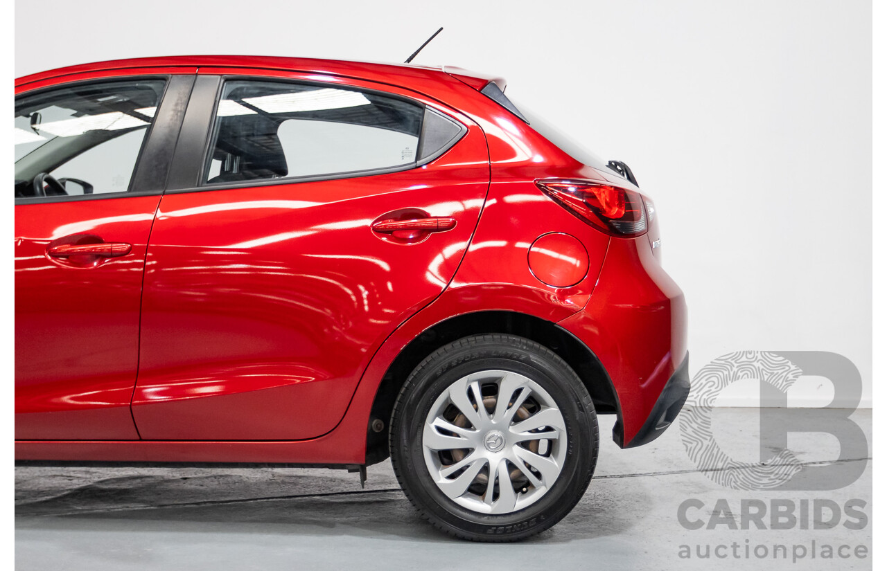 05/2015 Mazda Mazda2 NEO DJ 5D Hatchback Soul Red 1.5L