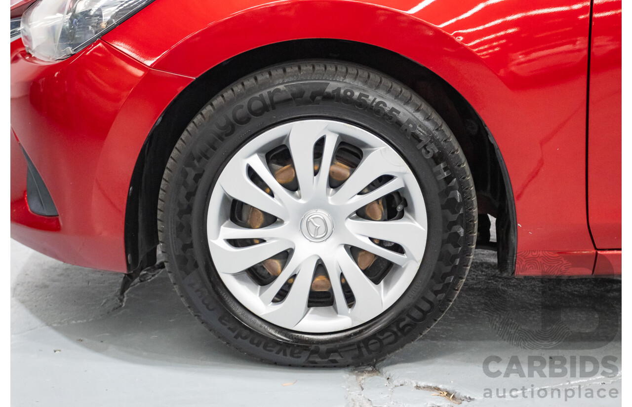 05/2015 Mazda Mazda2 NEO DJ 5D Hatchback Soul Red 1.5L