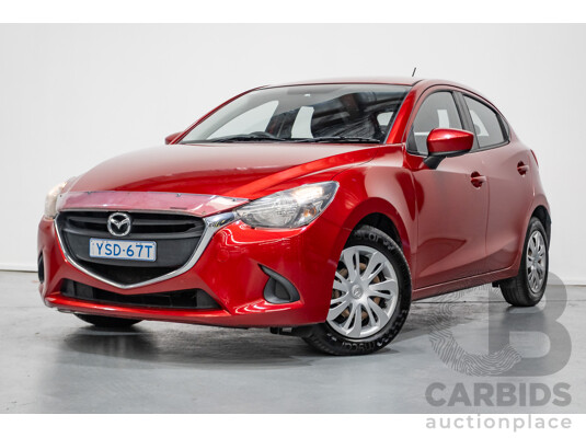 05/2015 Mazda Mazda2 NEO DJ 5D Hatchback Soul Red 1.5L