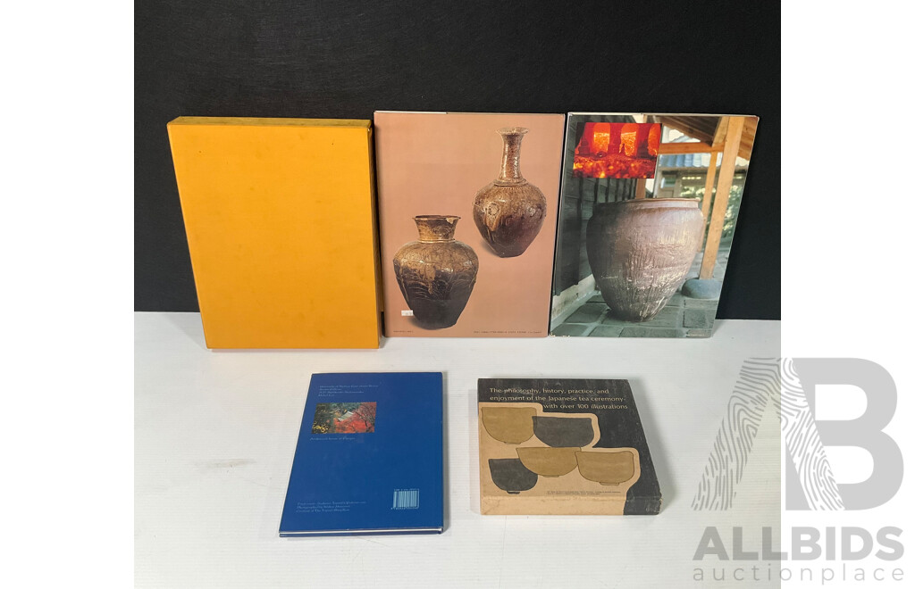 Collection of Ceramics Books