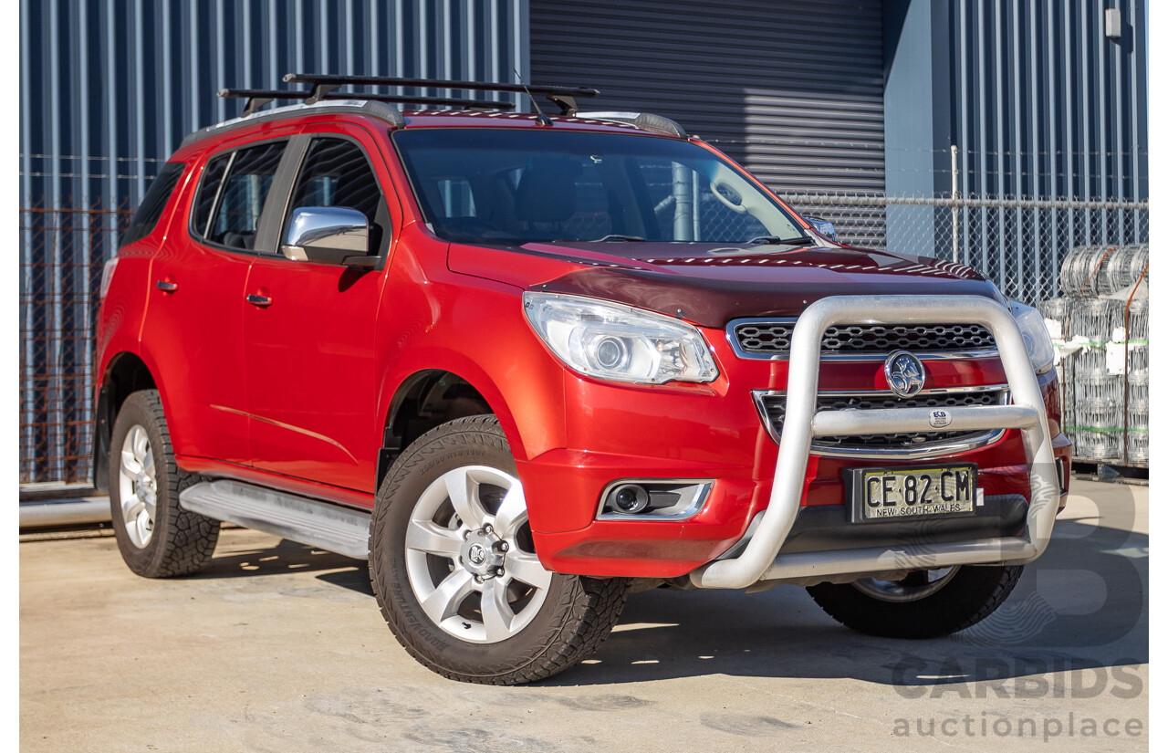 07/2015 Holden Colorado 7 LTZ (4x4) RG MY16 4D Wagon Solar Red Turbo Diesel  2.8L