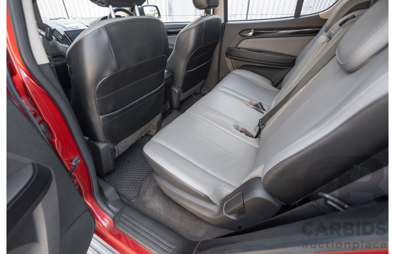 07/2015 Holden Colorado 7 LTZ (4x4) RG MY16 4D Wagon Solar Red Turbo Diesel  2.8L
