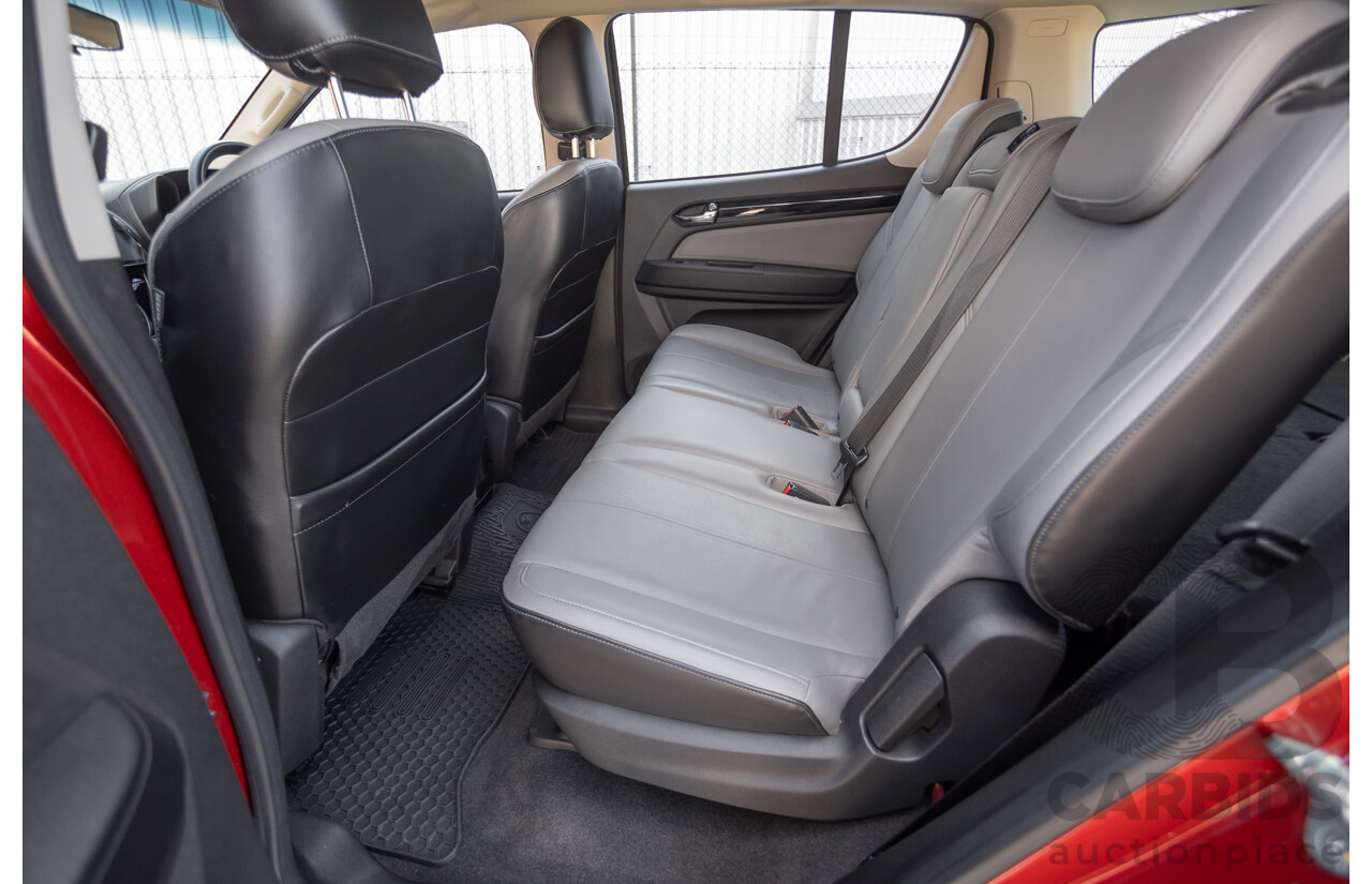 07/2015 Holden Colorado 7 LTZ (4x4) RG MY16 4D Wagon Solar Red Turbo Diesel  2.8L