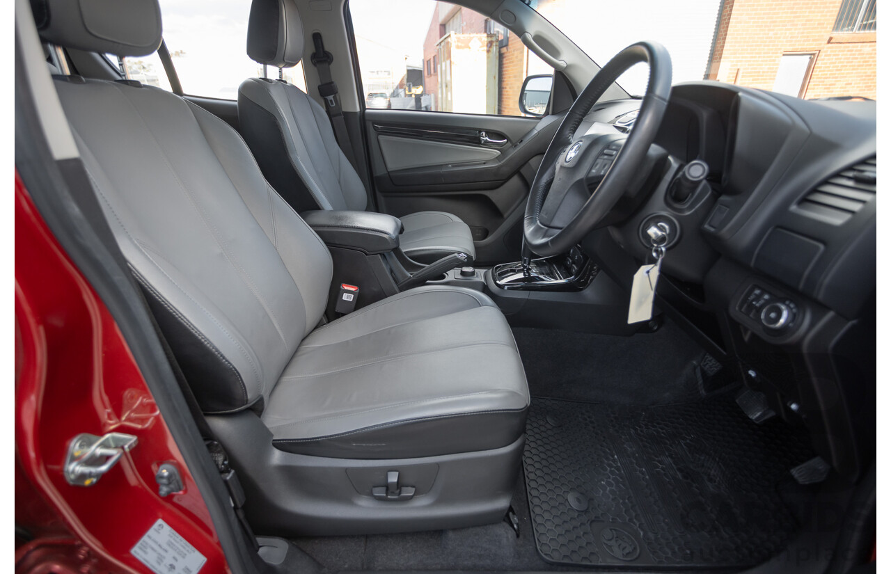 07/2015 Holden Colorado 7 LTZ (4x4) RG MY16 4D Wagon Solar Red Turbo Diesel  2.8L