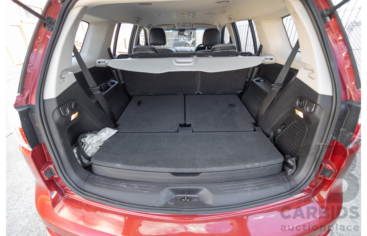 07/2015 Holden Colorado 7 LTZ (4x4) RG MY16 4D Wagon Solar Red Turbo Diesel  2.8L