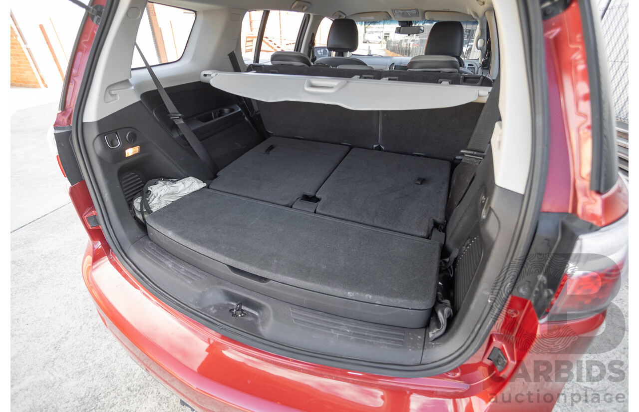 07/2015 Holden Colorado 7 LTZ (4x4) RG MY16 4D Wagon Solar Red Turbo Diesel  2.8L