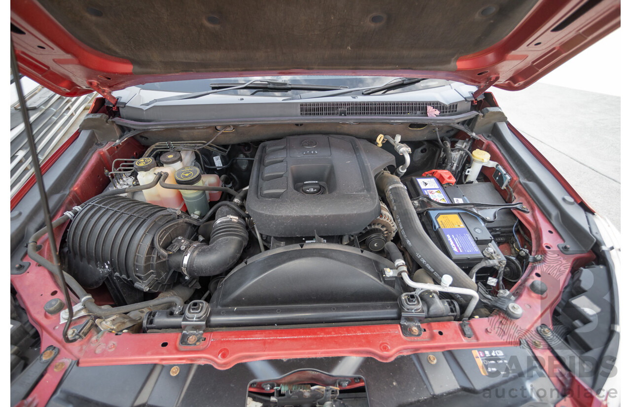 07/2015 Holden Colorado 7 LTZ (4x4) RG MY16 4D Wagon Solar Red Turbo Diesel  2.8L