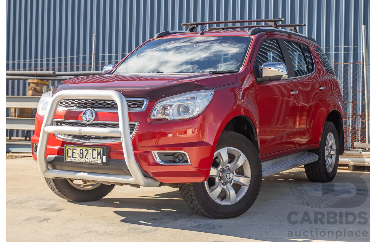 07/2015 Holden Colorado 7 LTZ (4x4) RG MY16 4D Wagon Solar Red Turbo Diesel  2.8L