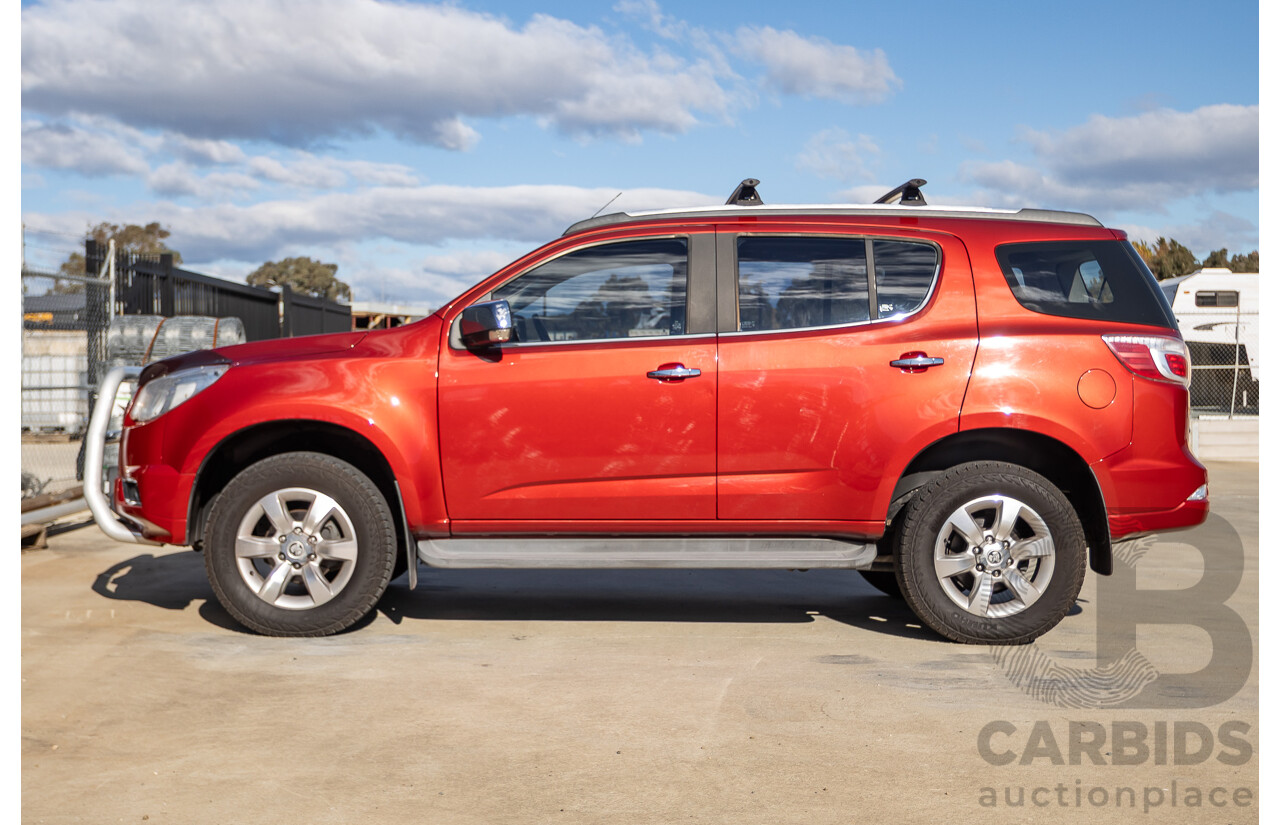 07/2015 Holden Colorado 7 LTZ (4x4) RG MY16 4D Wagon Solar Red Turbo Diesel  2.8L