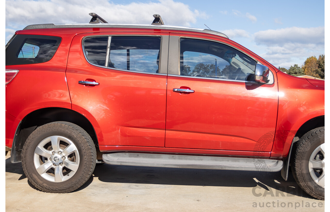 07/2015 Holden Colorado 7 LTZ (4x4) RG MY16 4D Wagon Solar Red Turbo Diesel  2.8L