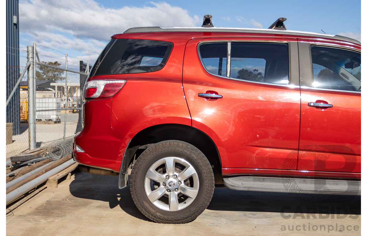 07/2015 Holden Colorado 7 LTZ (4x4) RG MY16 4D Wagon Solar Red Turbo Diesel  2.8L