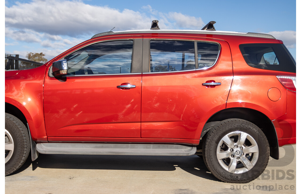 07/2015 Holden Colorado 7 LTZ (4x4) RG MY16 4D Wagon Solar Red Turbo Diesel  2.8L