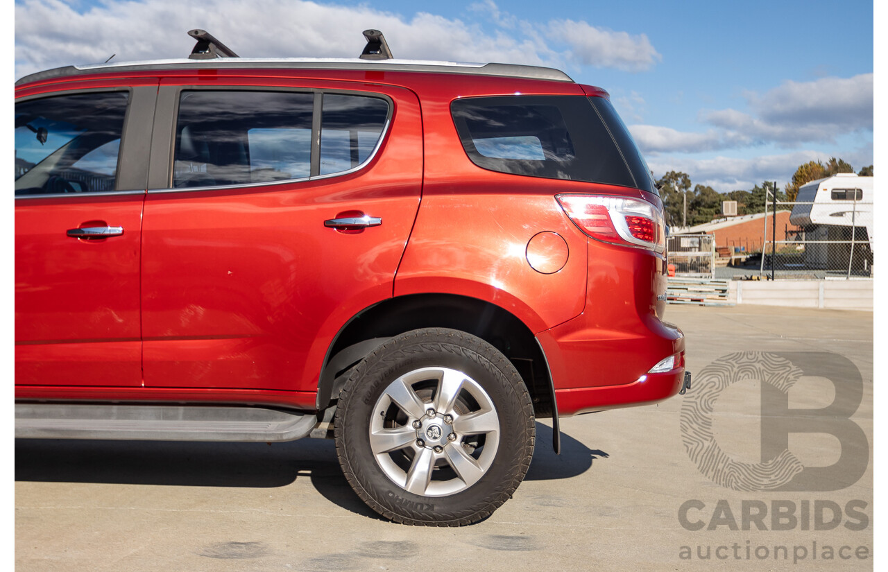 07/2015 Holden Colorado 7 LTZ (4x4) RG MY16 4D Wagon Solar Red Turbo Diesel  2.8L