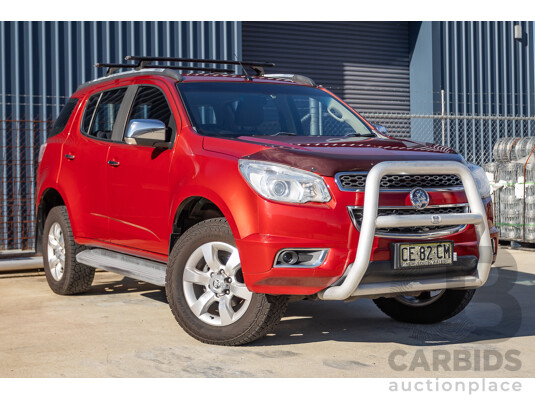 07/2015 Holden Colorado 7 LTZ (4x4) RG MY16 4D Wagon Solar Red Turbo Diesel  2.8L