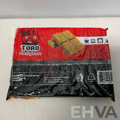 TORO Fire Lighters 24x BLOCKS - Total in 96 Packs