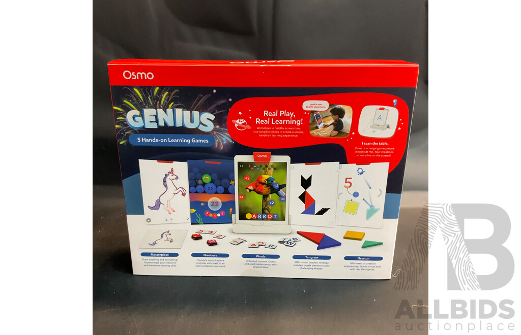 Eight of OSMO Genius Starter Kit