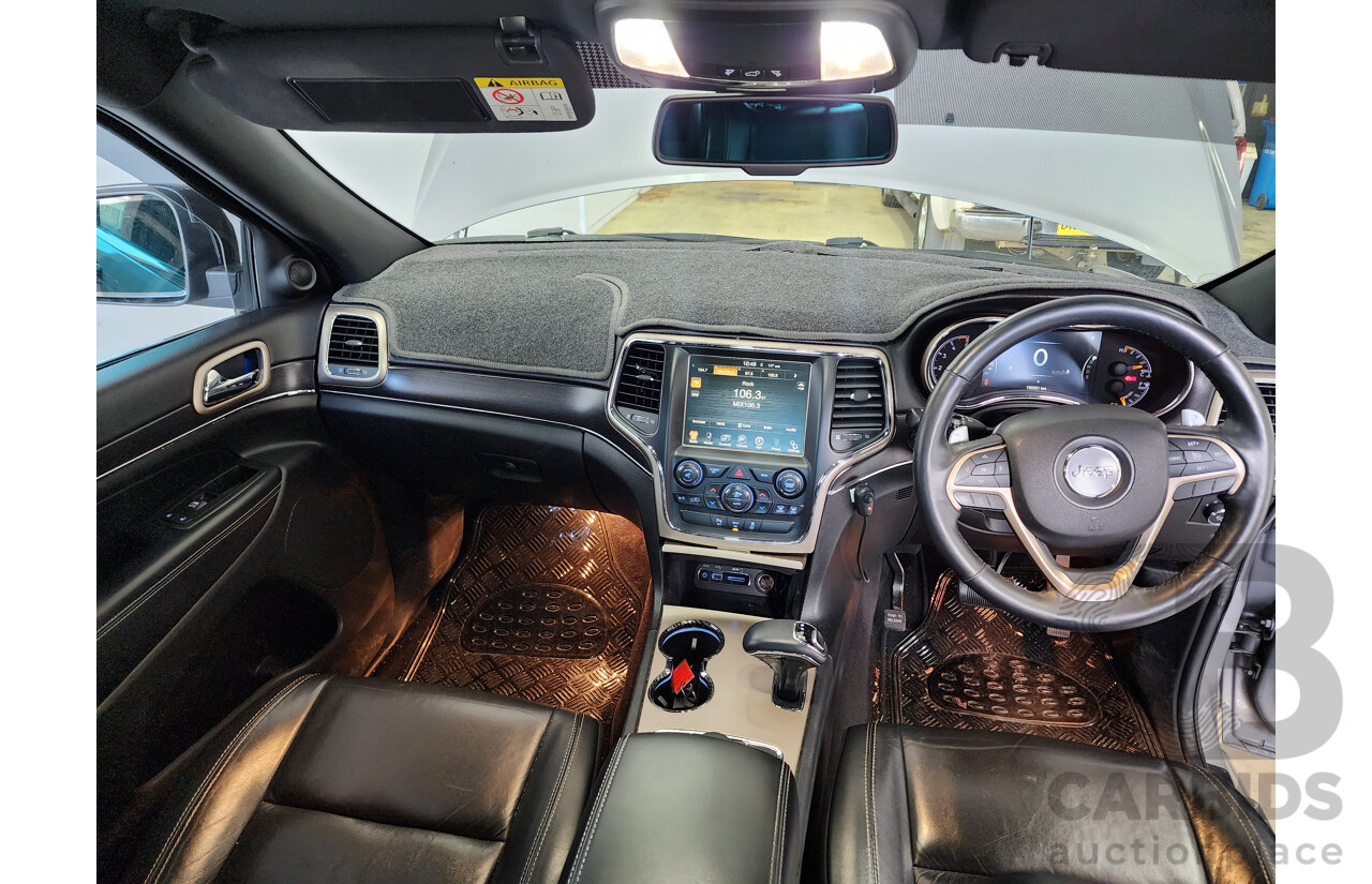 5/2014 Jeep Grand Cherokee Limited (4x4) WK MY14 4d Wagon Grey 3.0L