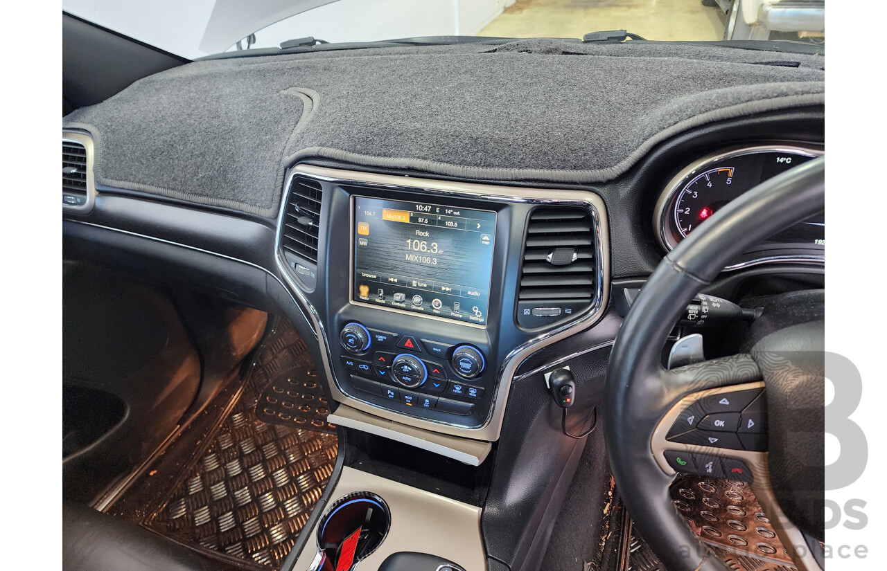 5/2014 Jeep Grand Cherokee Limited (4x4) WK MY14 4d Wagon Grey 3.0L