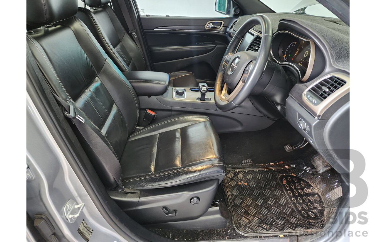 5/2014 Jeep Grand Cherokee Limited (4x4) WK MY14 4d Wagon Grey 3.0L