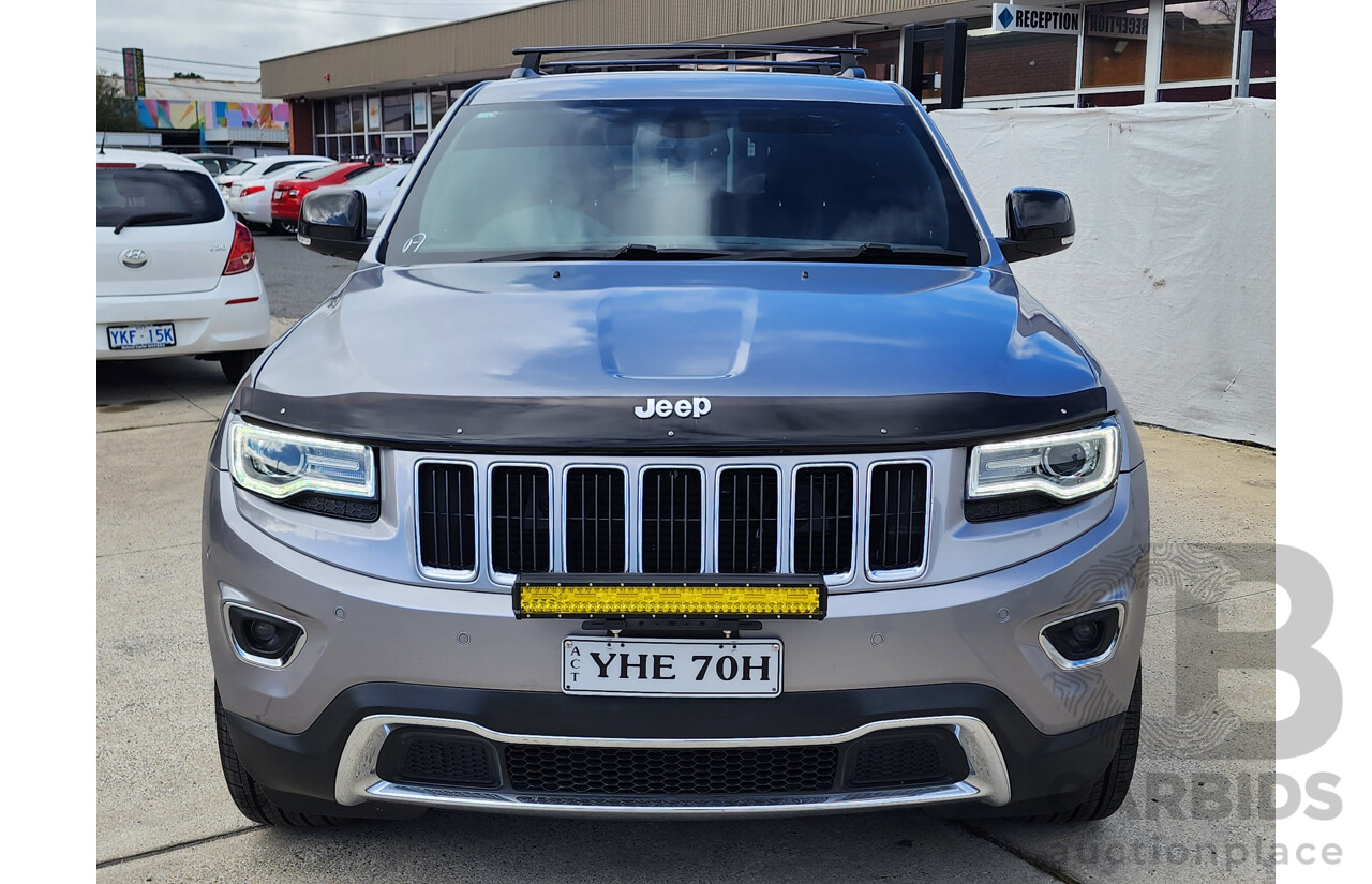 5/2014 Jeep Grand Cherokee Limited (4x4) WK MY14 4d Wagon Grey 3.0L