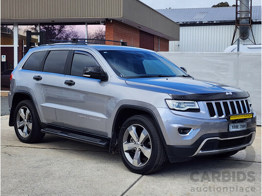 5/2014 Jeep Grand Cherokee Limited (4x4) WK MY14 4d Wagon Grey 3.0L