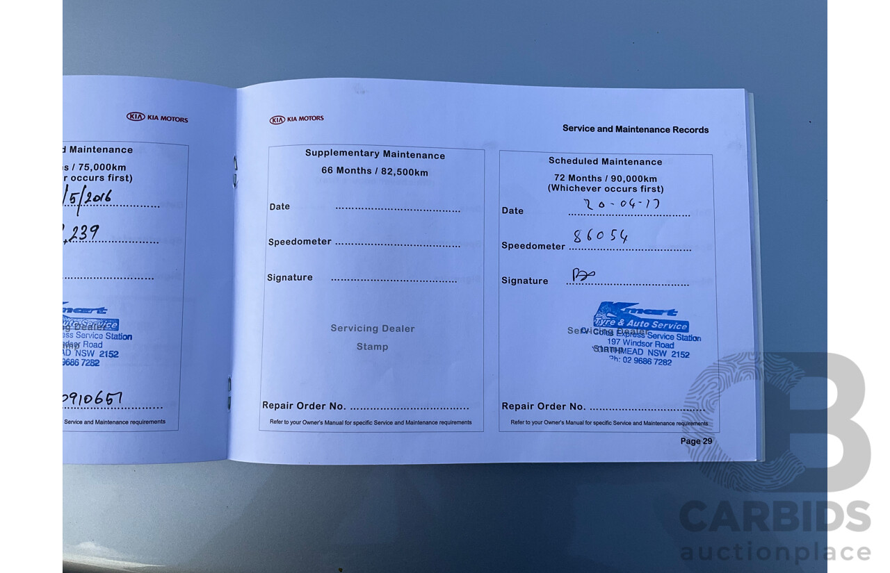 05/2012 Kia Cerato KOUP Si (FWD) TD MY12 2D Coupe Silver 2.0L