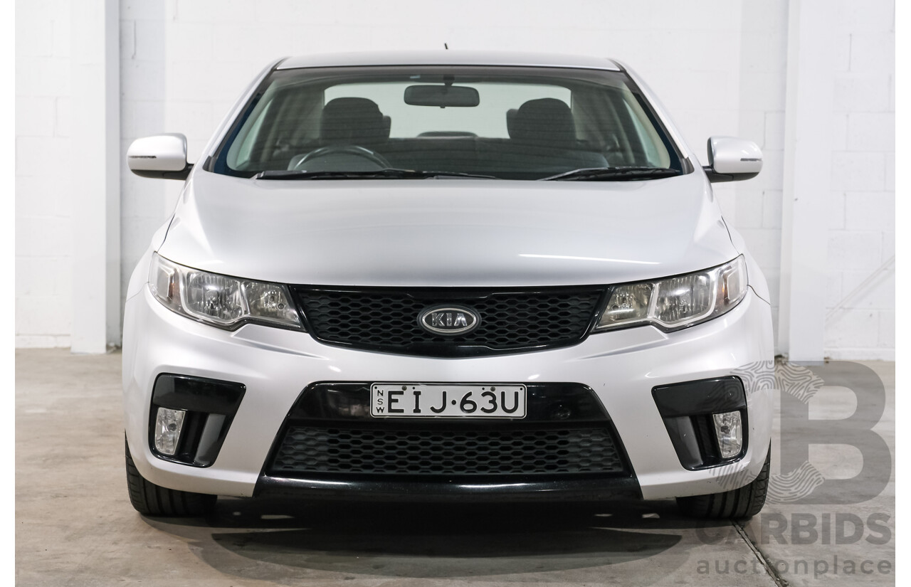 05/2012 Kia Cerato KOUP Si (FWD) TD MY12 2D Coupe Silver 2.0L