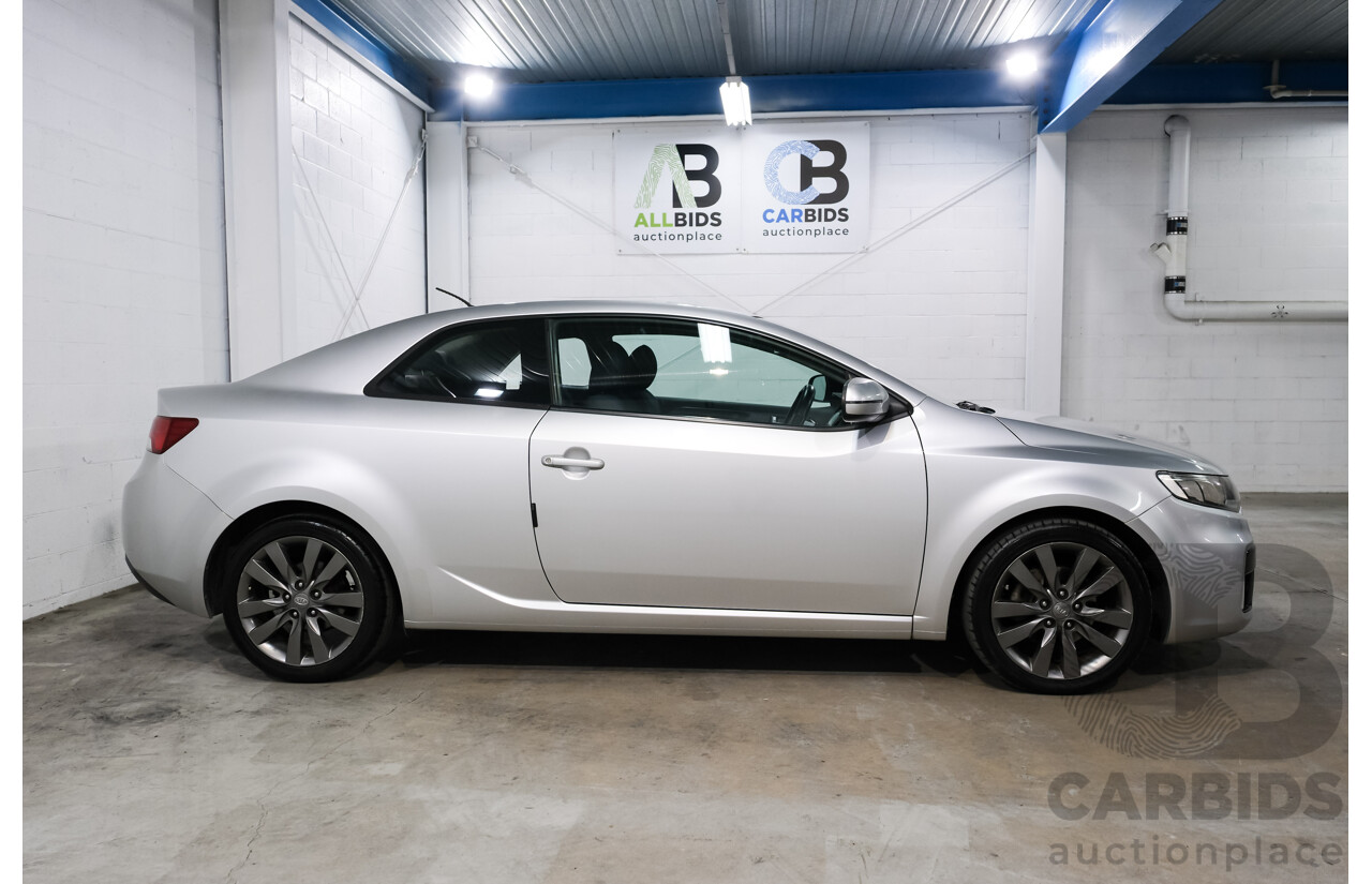 05/2012 Kia Cerato KOUP Si (FWD) TD MY12 2D Coupe Silver 2.0L