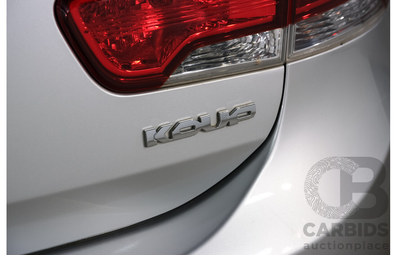 05/2012 Kia Cerato KOUP Si (FWD) TD MY12 2D Coupe Silver 2.0L