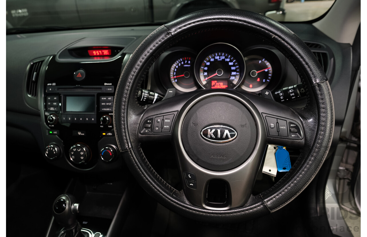 05/2012 Kia Cerato KOUP Si (FWD) TD MY12 2D Coupe Silver 2.0L