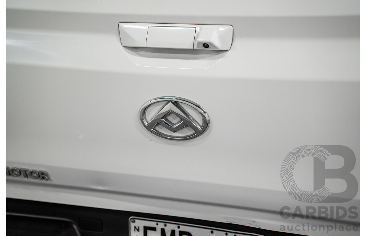 02/2021 LDV T60 Pro (4x4) SK8C Double Cab Utility Blanc White Turbo Diesel 2.8L