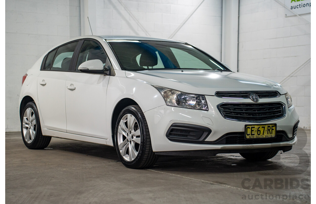 08/2015 Holden Cruze CD FWD JH MY16 4D Sportwagon White 1.8L