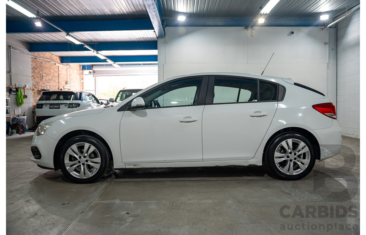 08/2015 Holden Cruze CD FWD JH MY16 4D Sportwagon White 1.8L
