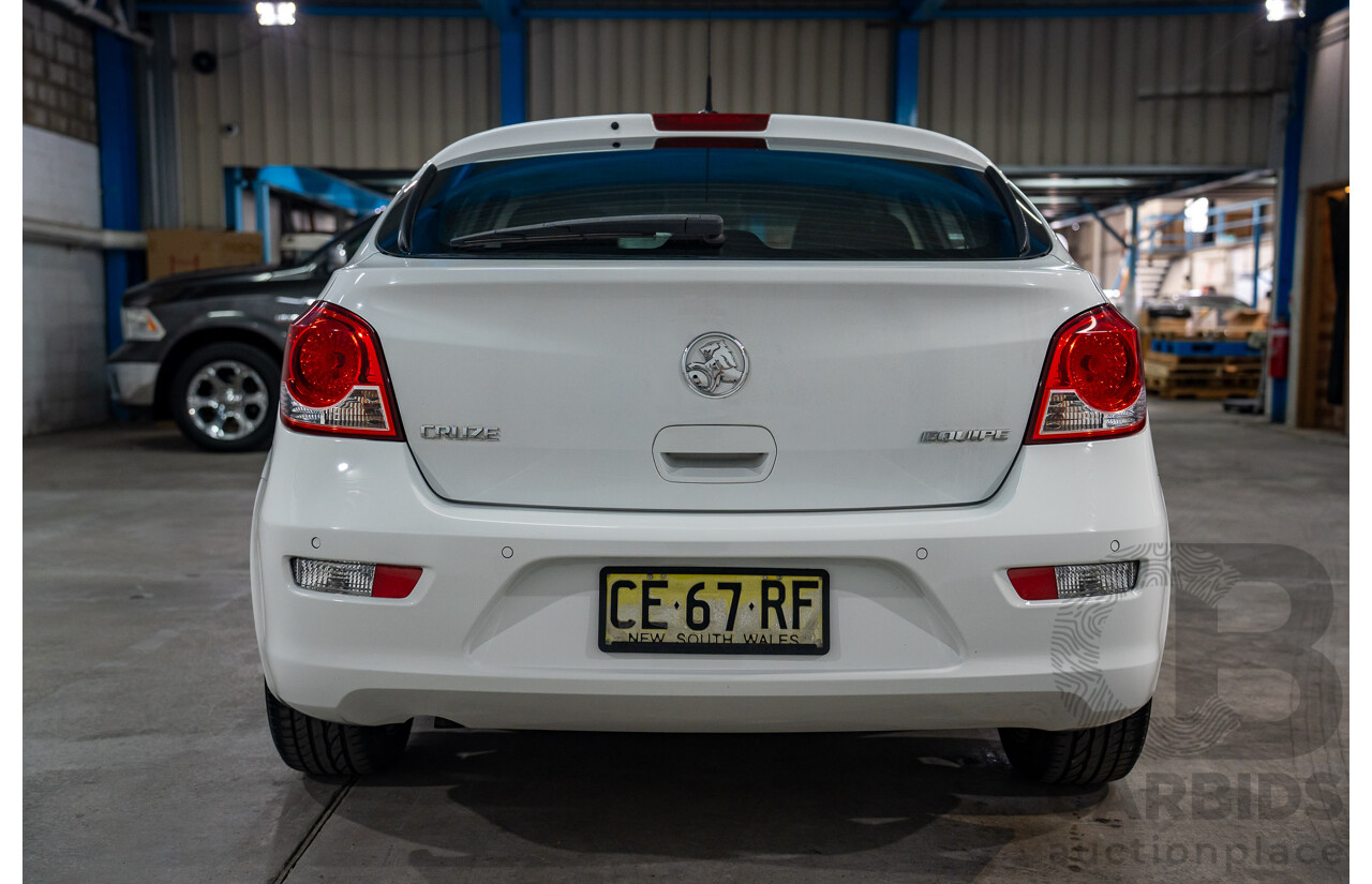 08/2015 Holden Cruze CD FWD JH MY16 4D Sportwagon White 1.8L