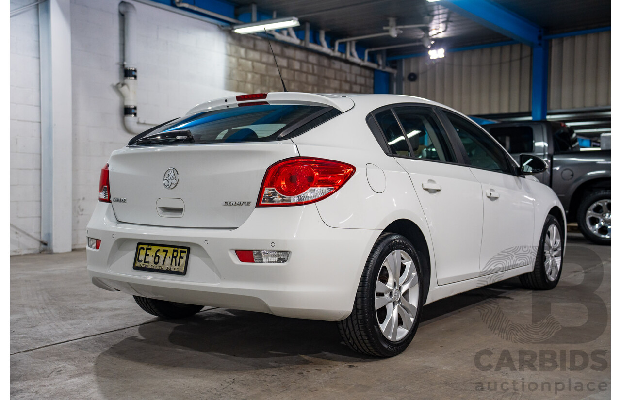 08/2015 Holden Cruze CD FWD JH MY16 4D Sportwagon White 1.8L