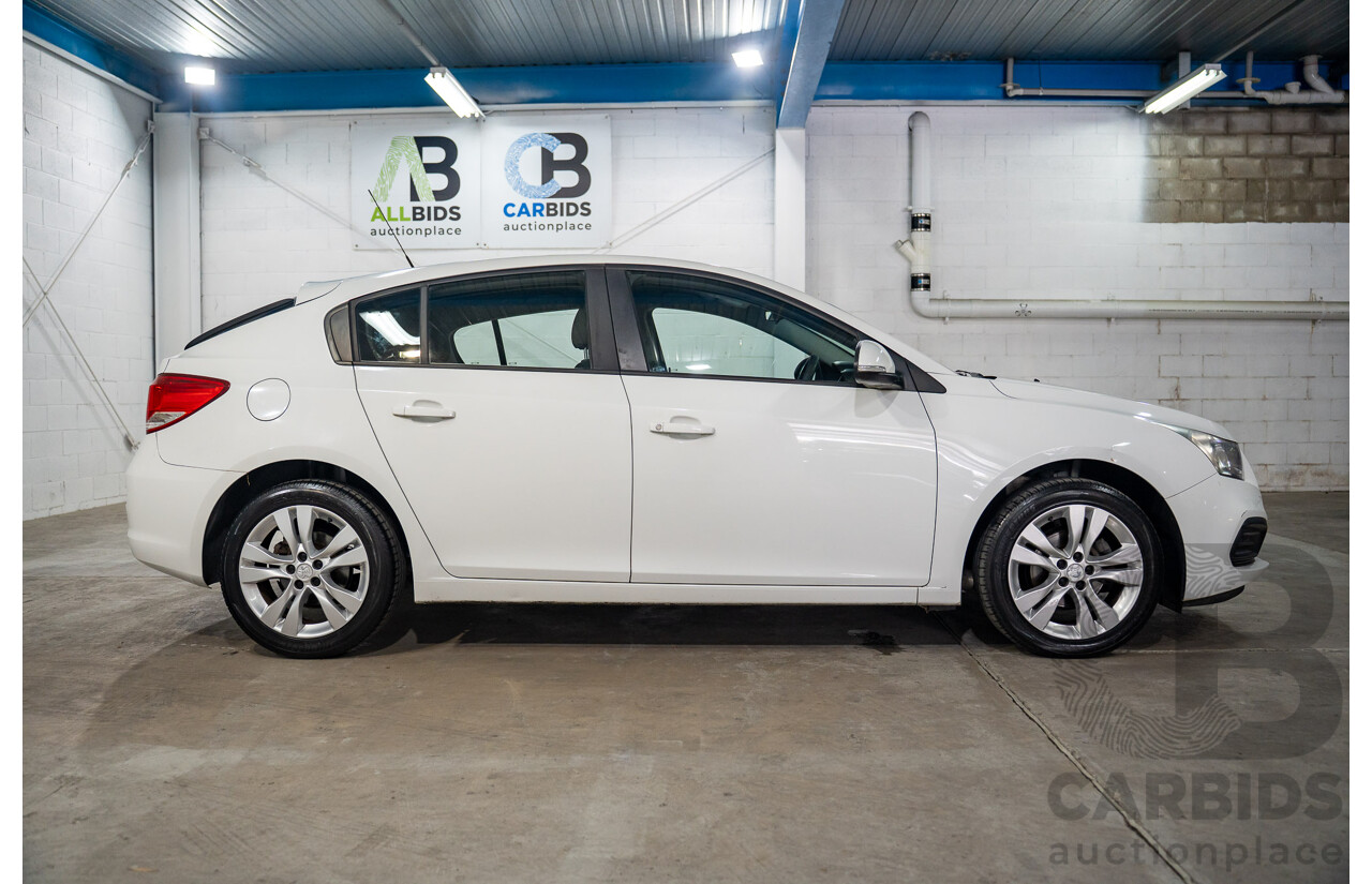 08/2015 Holden Cruze CD FWD JH MY16 4D Sportwagon White 1.8L