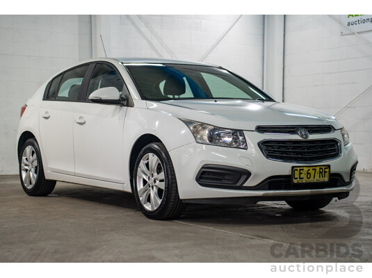 08/2015 Holden Cruze CD FWD JH MY16 4D Sportwagon White 1.8L