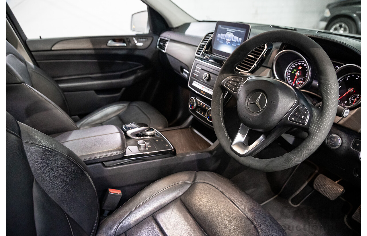 07/2016 Mercedes-Benz GLE 350d (AWD) 166 4D Wagon Iridium Silver Metallic Turbo Diesel V6 3.0L