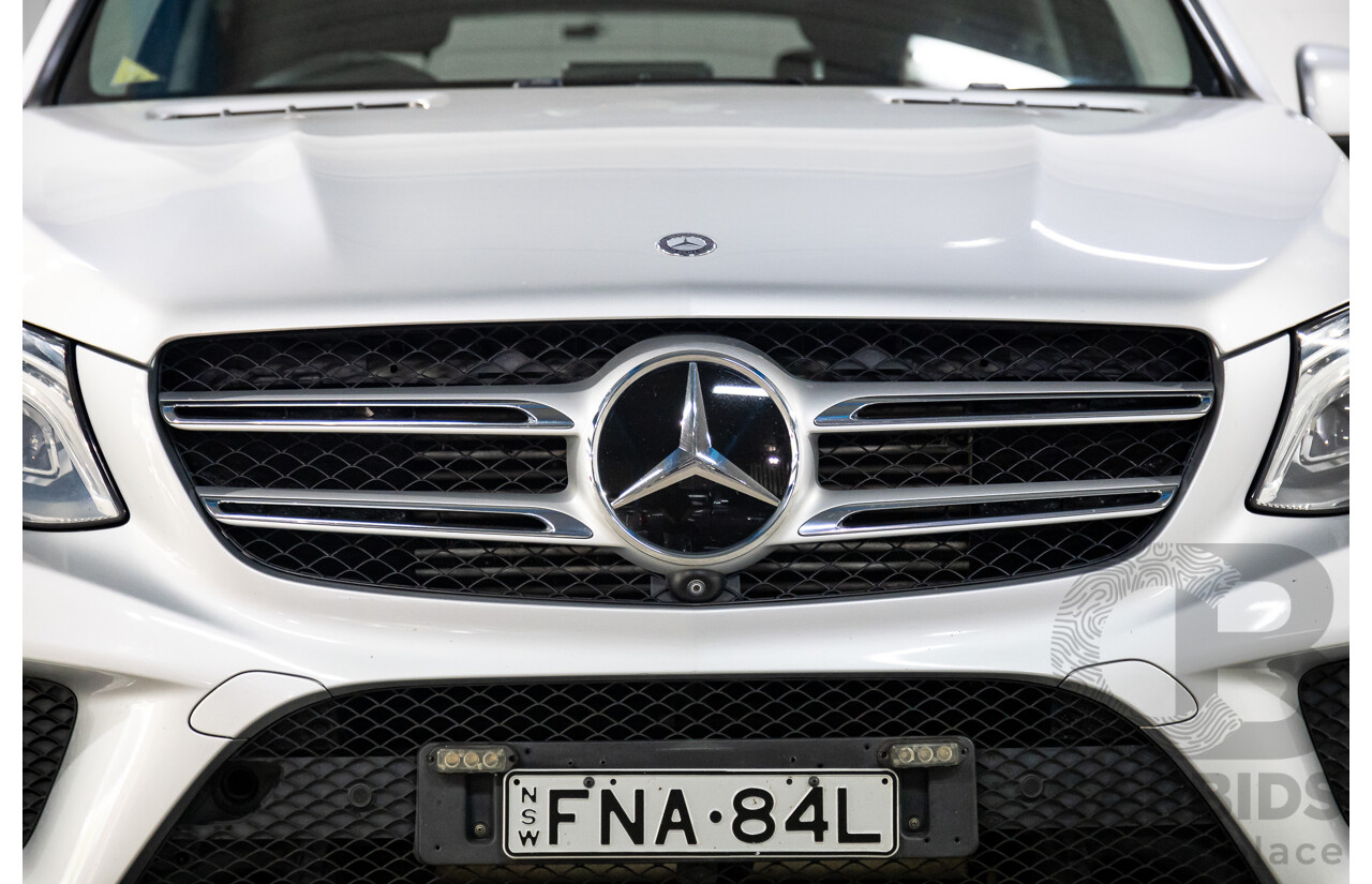 07/2016 Mercedes-Benz GLE 350d (AWD) 166 4D Wagon Iridium Silver Metallic Turbo Diesel V6 3.0L