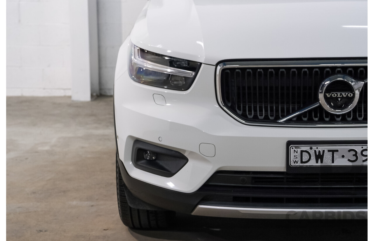 07/2018 Volvo XC40 T4 Momentum 536 MY19 4d Wagon White Turbo 2.0L