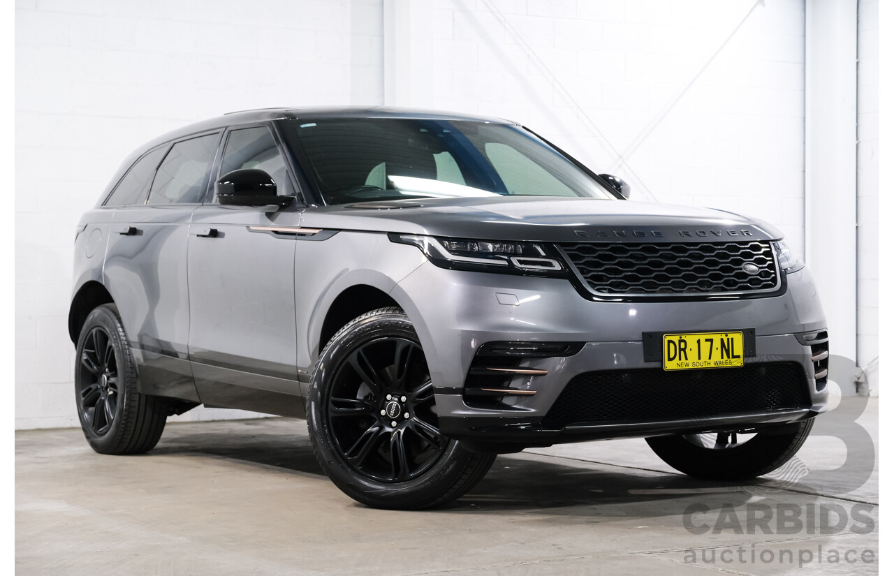 09/2017 Land Rover Range Rover Velar D300 R-Dynamic S (AWD) MY18 4d Wagon Ammonite Grey Turbo Diesel V6 3.0L