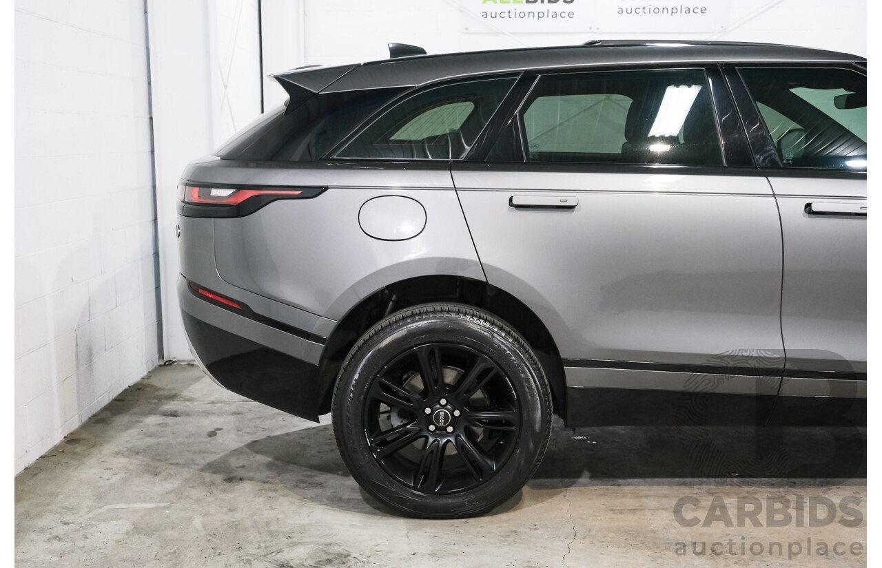 09/2017 Land Rover Range Rover Velar D300 R-Dynamic S (AWD) MY18 4d Wagon Ammonite Grey Turbo Diesel V6 3.0L