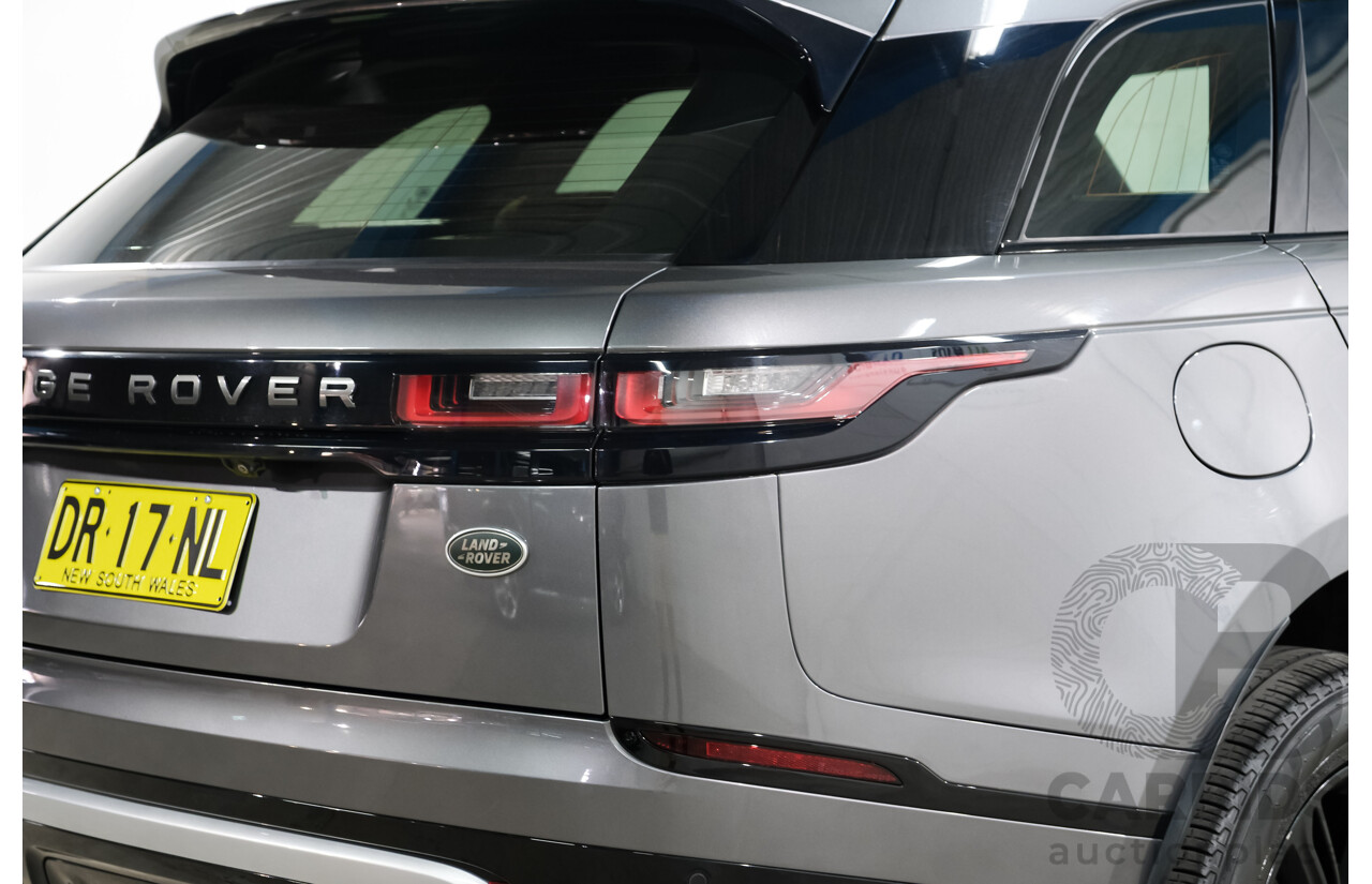 09/2017 Land Rover Range Rover Velar D300 R-Dynamic S (AWD) MY18 4d Wagon Ammonite Grey Turbo Diesel V6 3.0L