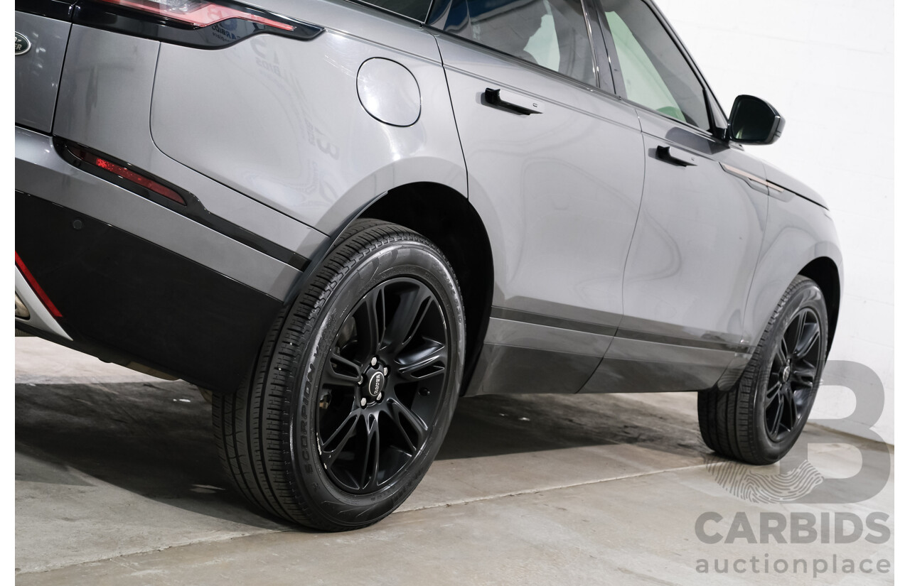 09/2017 Land Rover Range Rover Velar D300 R-Dynamic S (AWD) MY18 4d Wagon Ammonite Grey Turbo Diesel V6 3.0L