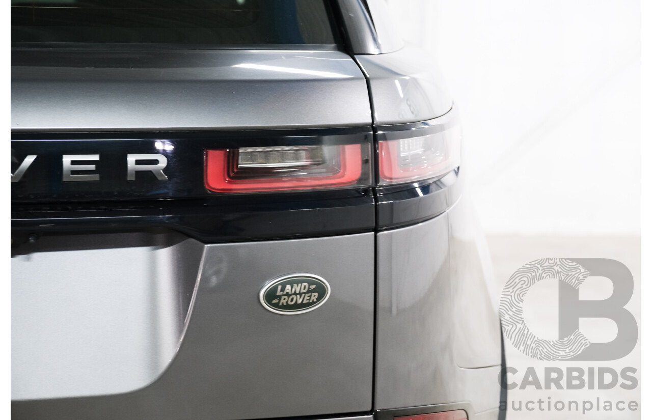 09/2017 Land Rover Range Rover Velar D300 R-Dynamic S (AWD) MY18 4d Wagon Ammonite Grey Turbo Diesel V6 3.0L