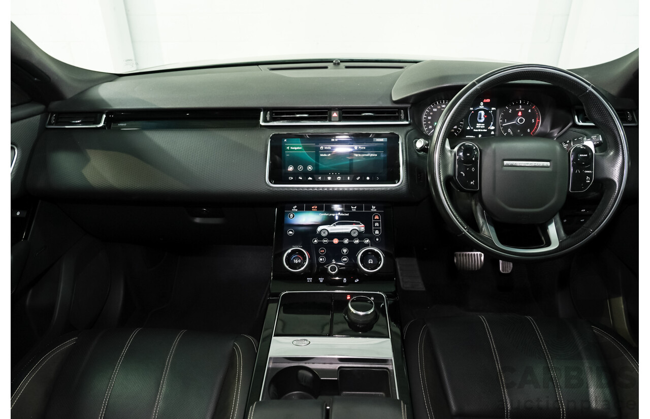 09/2017 Land Rover Range Rover Velar D300 R-Dynamic S (AWD) MY18 4d Wagon Ammonite Grey Turbo Diesel V6 3.0L